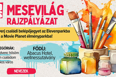 Gyermeked rajza akár az ország kedvence is lehet és ezzel élménypark-belépőt vagy wellnessutalványt is nyerhetsz!